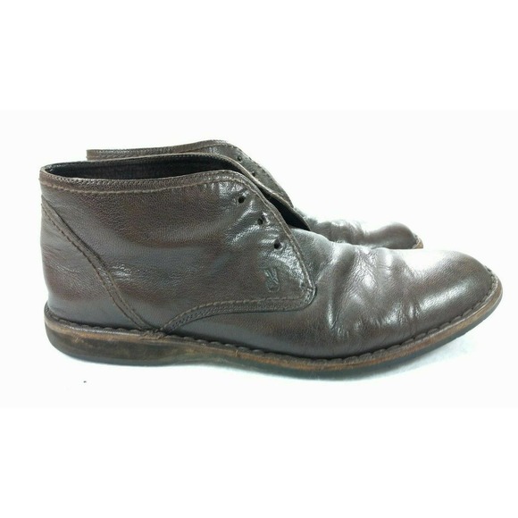 John Varvatos USA Dark Brown Chukka Boots 11 main image 9